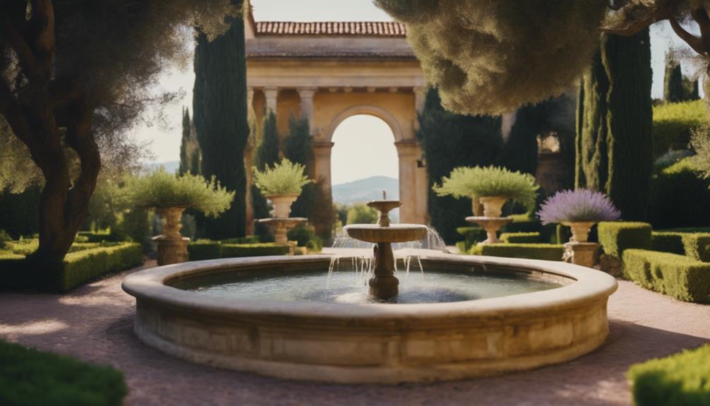 designing a tuscan themed outdoor space